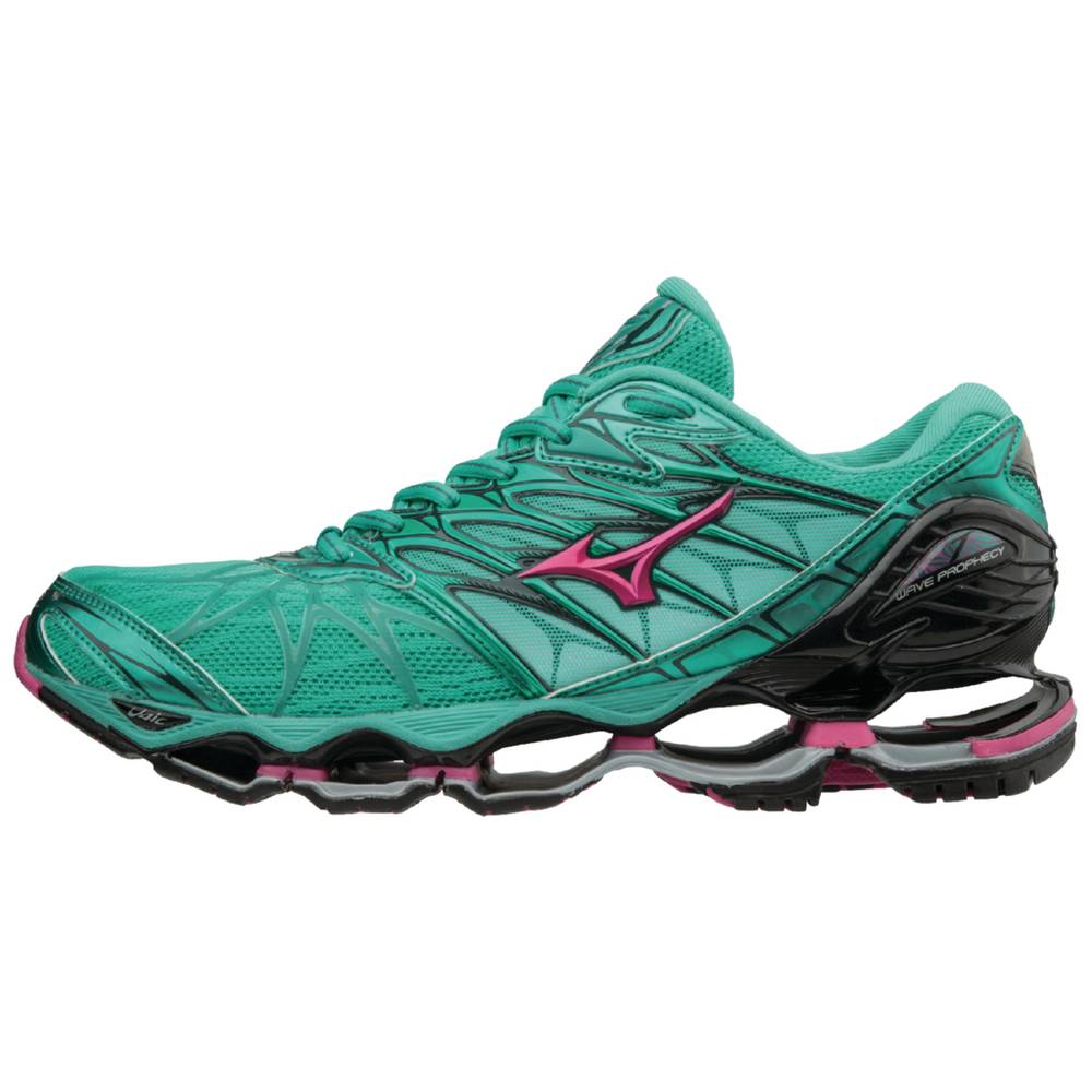 Damske Bezecke Topanky Mizuno Wave Prophecy 7 Zelene Vypredaj YCTQ95723